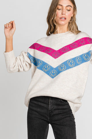 Happy Face Sweater