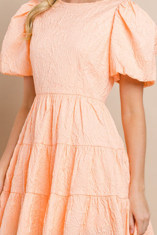 Jacquard Mini Dress