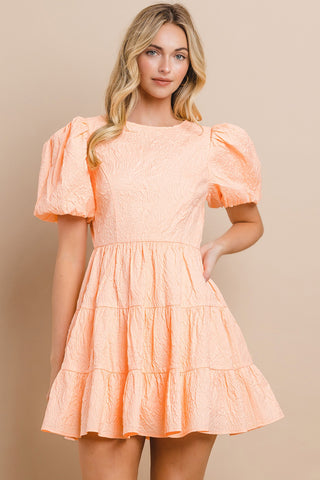 Jacquard Mini Dress