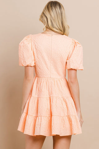 Jacquard Mini Dress