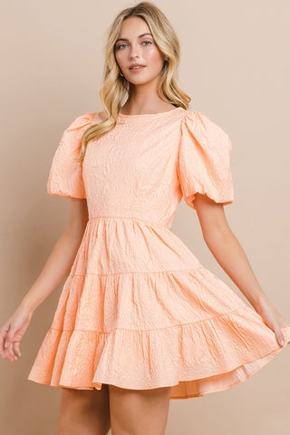 Jacquard Mini Dress