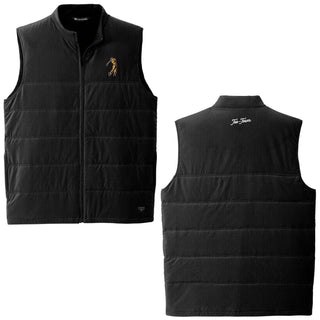 The Captain Puffer Vest Black