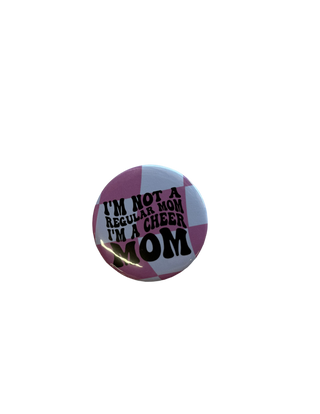 Cheer Mom Button