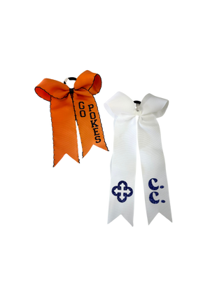 Moonstitch Collegiate Style Hair Bow