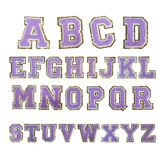 Lavender Letter Patch