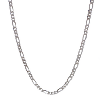 Silver Figaro Chain Necklace
