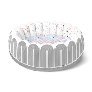 The Venezia Luxe Inflatable Striped Pool
