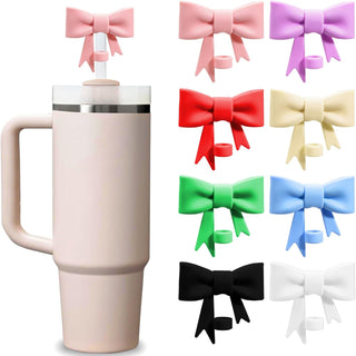 Bow Straw Topper