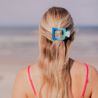 Small Flat Square Hair Clip