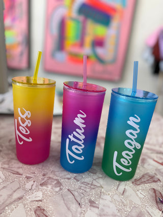 Ombre Tropical Tumbler