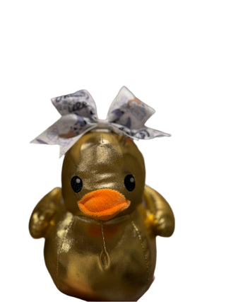 Metallic Plush Duck