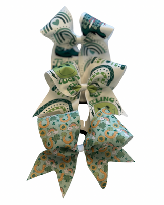 St. Pats Hair Bow