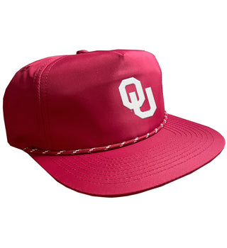 OU Interlock Goat Rope Hat