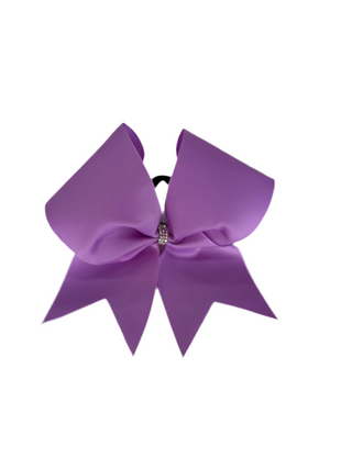 Classic Hair Bow with Crystal Center
