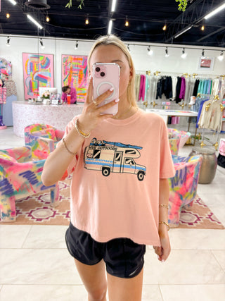 Camper Cropped Tee