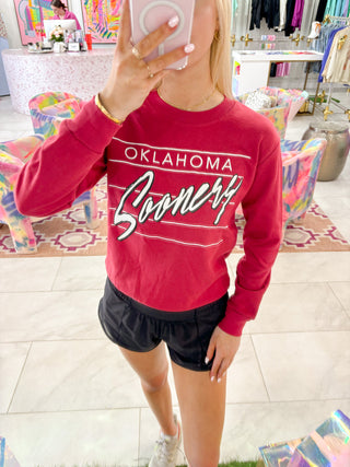 OU BARS Crop Fleece