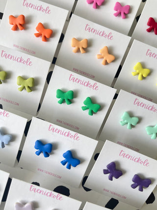 Bow Stud Earrings