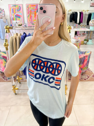 OKC Ice Blue Tee
