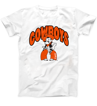 OSU Cowboys Tee White