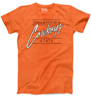 Oklahoma State Cowboys Lines Crewneck Tee