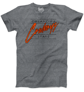 Oklahoma State Cowboys Lines Crewneck Tee