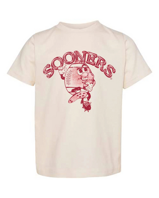Youth OU Football Run Tee