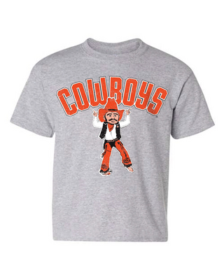 Youth OSU Puff Mascot Tee
