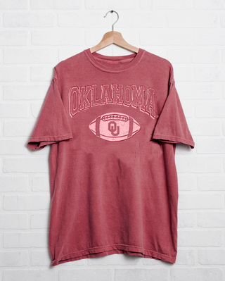 OU Wonka Football Thrifted Tee