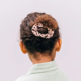 Small Round Flat Hair Clip