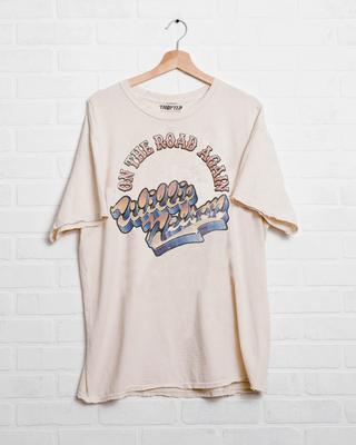 Willie Nelson Otr Metal Off White Thrifted Tee