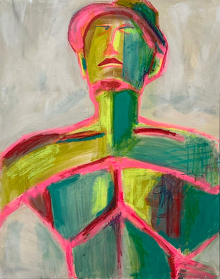 Driller Glow Up Print by Casey Reed Art