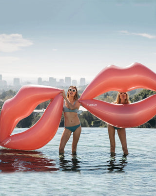 Pink Metallic Funboy Lip Float