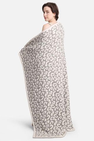 Leopard 2 in 1 Convertible Blanket Pillow