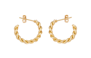 Rope Hoop Earrings