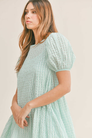 Mini Puff Sleeve Mini Dress