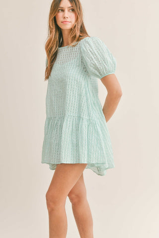 Mini Puff Sleeve Mini Dress