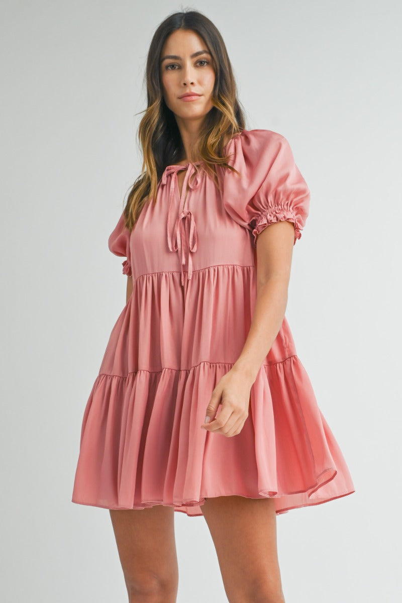 Layered Mini Dress main image 1