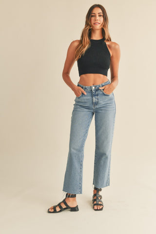Cropped Sweater Tank