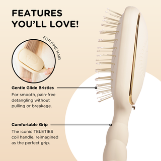 Detangler Brush |Tan| Fine