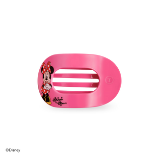 Minnie Mouse | Small | Flat Round Hair Clip