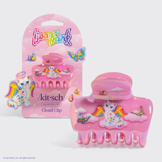 Lisa Frank x Kitsch Cloud Clip in Angel Kitty