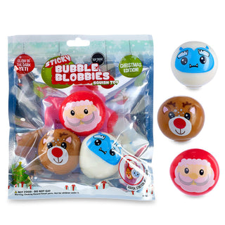 Sticky Bubble Blobbies - Christmas