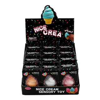 Ice Cream Cone Squeeze Squishy Stress Relief Toy