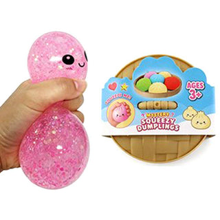 Steamed Bao Bun Dumpling Squeeze Squishy Stress Relief Toy