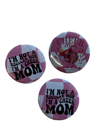 Cheer Mom Button