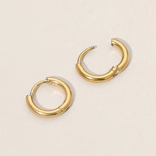 Stainless Steel Hypoallergenic Mini Huggie Hoop Earrings