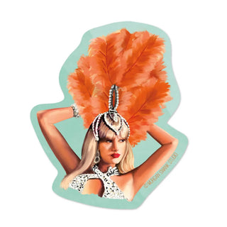 Taylor Showgirl Pop Culture Sticker