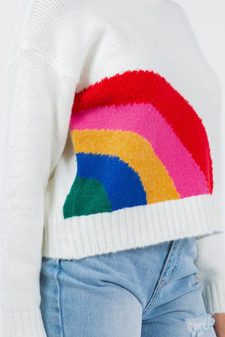Rainbow Pullover Sweater