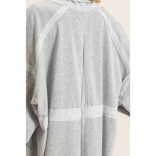 Open Front Tie Waist Cardigan