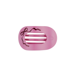 Just Add a Bow | Small | Flat Round Hair Clip